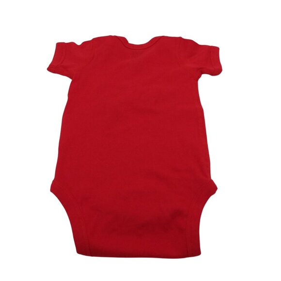 NHL Detroit Red Wings Infant 0/3m Short Sleeve Creeper Bodysuit One Piece Hockey - Picture 3 of 4